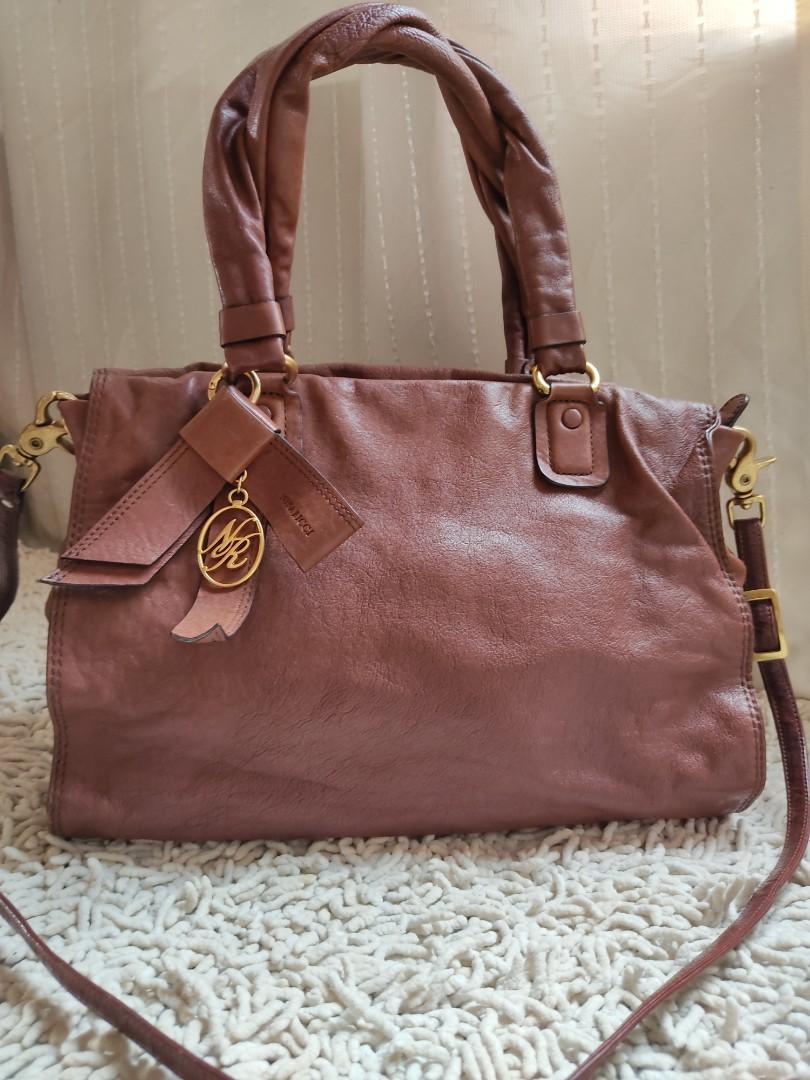 Nina ricci leather bag cheap