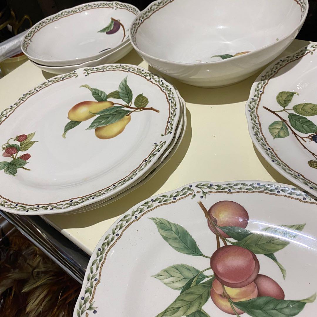 Noritake stoneware Primachina Royal Orchard Set (Category: Dinnerware & Cutlery) located in Quezon City. Submitted by kb0030 (Listing ID 1101938363, Image 2). Description: Brand new Unused Unboxed NORITAKE STONEWARE PRIMACHINA 9416 JAPAN ROYAL ORCHARD Set inclusions: NORITAKE STONEWARE 1 pc serving dish tray 1 pc serving bowl 1 pc serving plate 3 pcs dinner plate 2 pcs soup bowl .