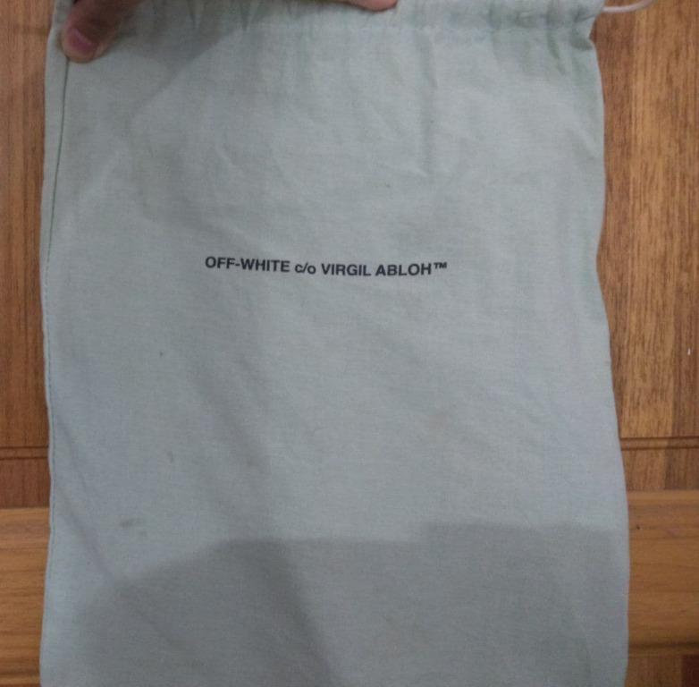 Dust bag off best sale white