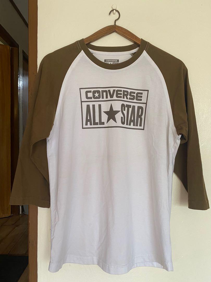 Orig Converse 3/4 Sleeves Shirt, Men's 