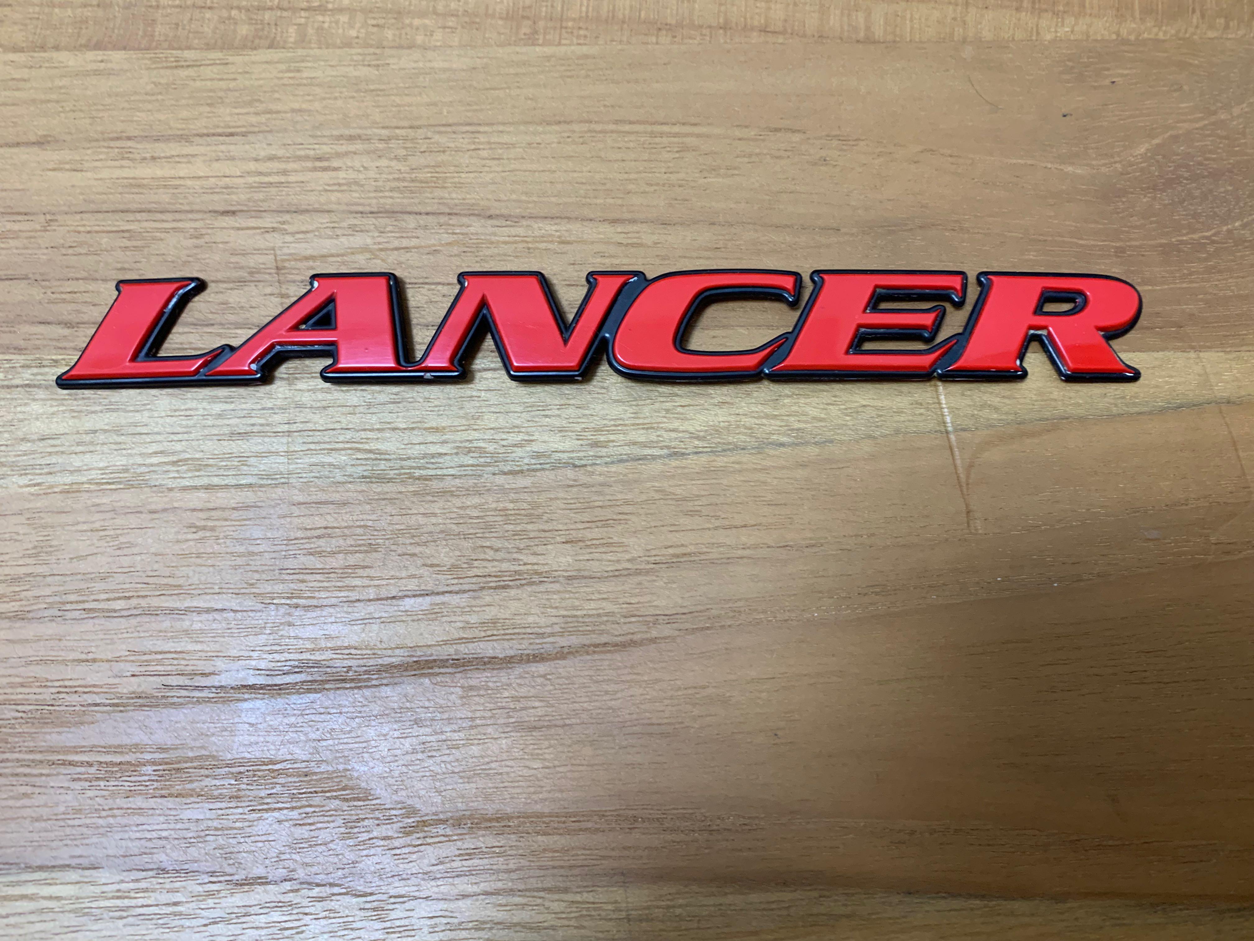 Original Mitsubishi Lancer Evolution IV Emblem, Auto Accessories on