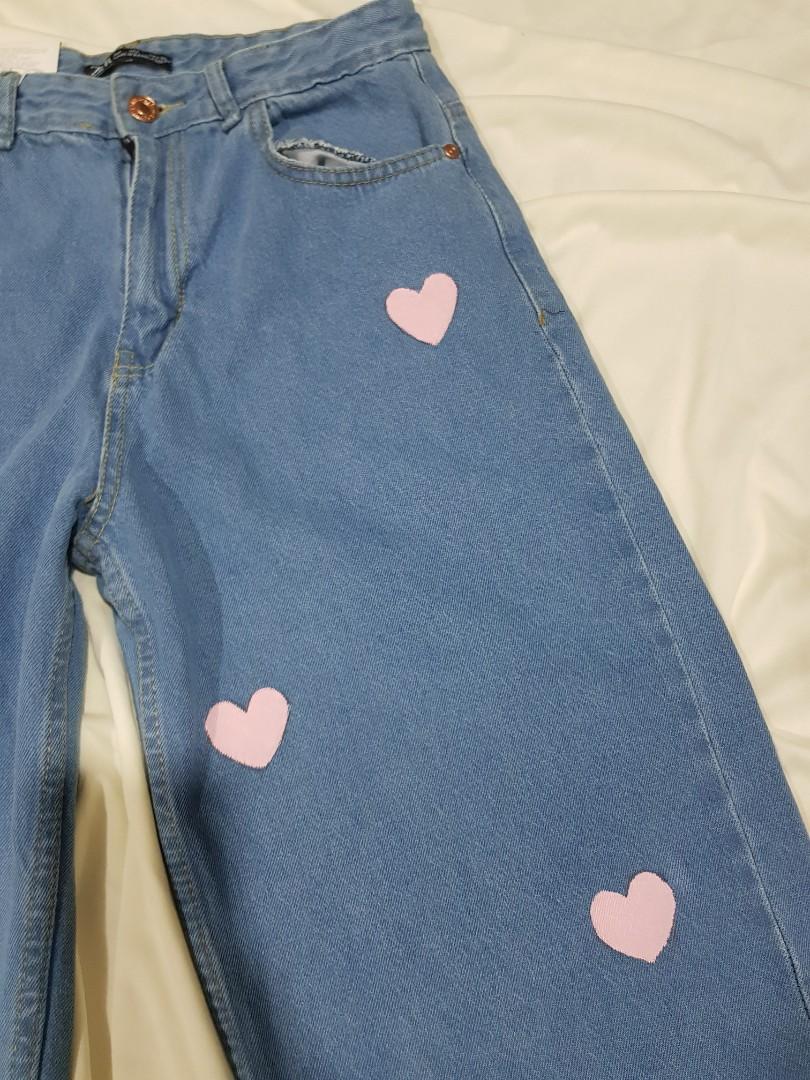 Ariana grande heart hot sale cut out jeans