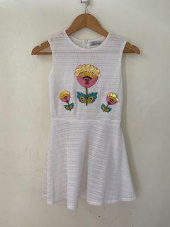 Peppermint white dress