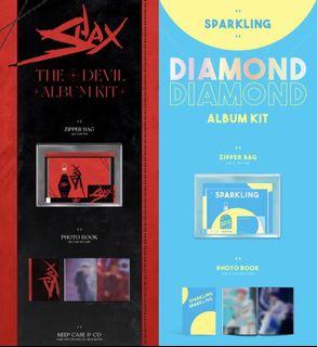 [PO] SHAX / SPARKLING album kit IMITATION (U-KISS ATEEZ SF9 BOYS REPUBLIC)