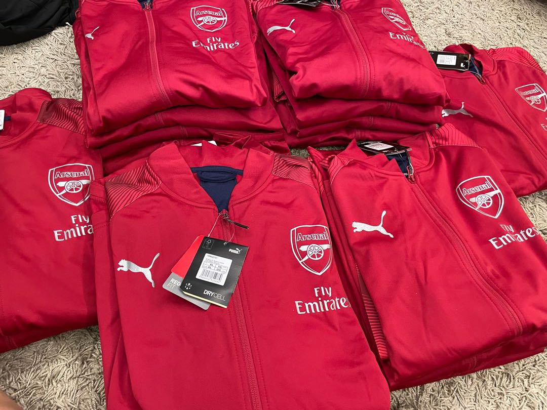 Arsenal puma stadium jacket store