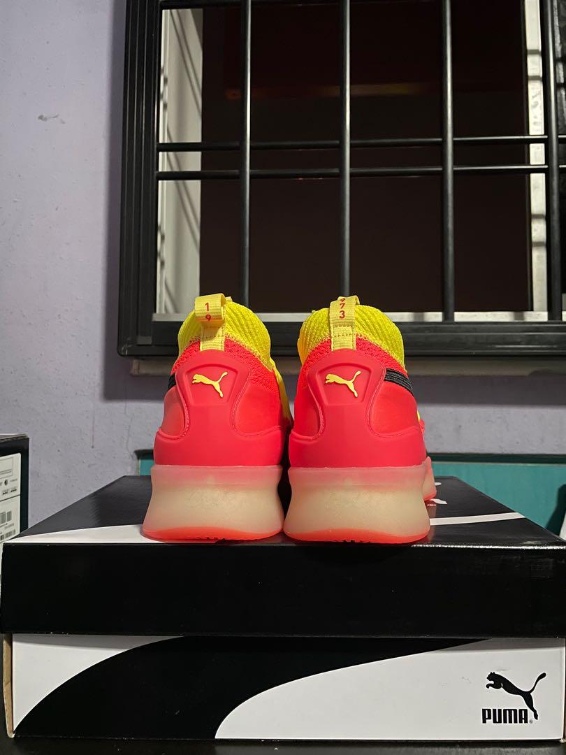 Puma Clyde Court US8 Red Blast Men s Fashion Footwear Sneakers on Carousell