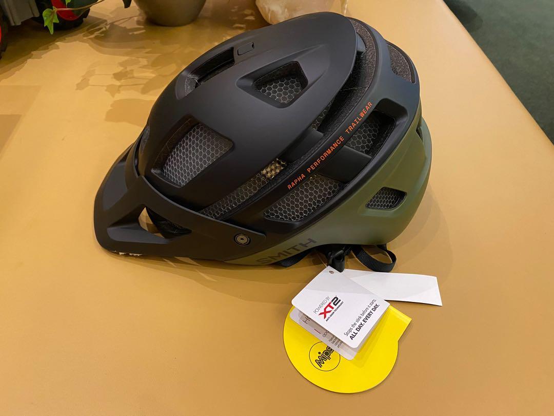 Rapha x Smith MTB ForeFront 2 Helmet Green / Black (M)