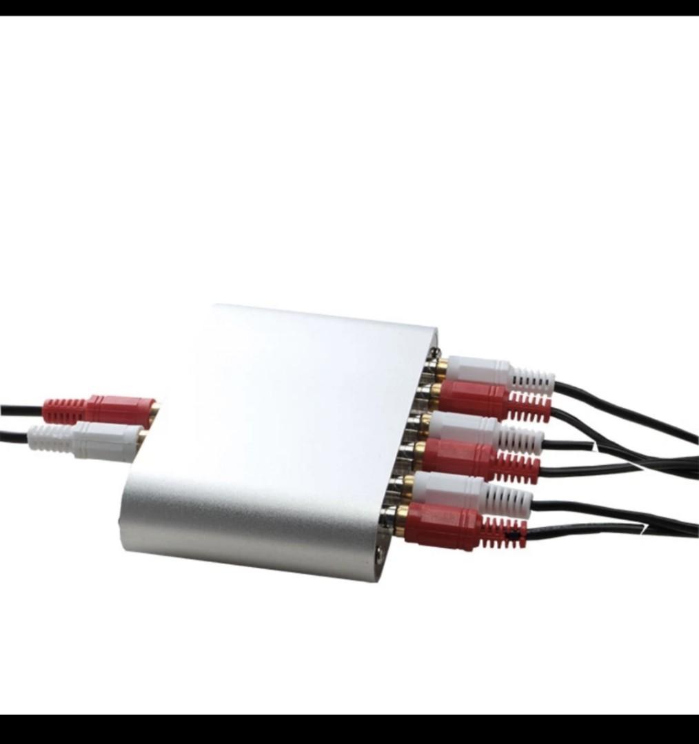 RCA switch audio with IR remote. 3 in 1 out, Audio, Other Audio