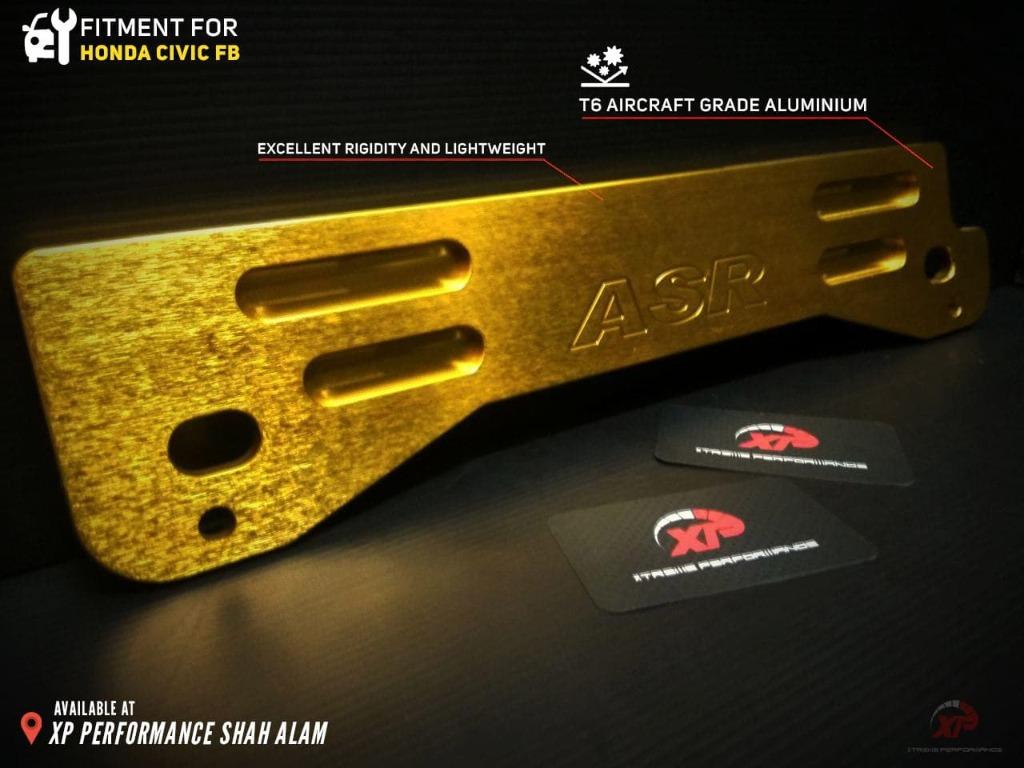 REAR SUBFRAME BRACE HONDA CIVIC FB FD ASR GOLD, Auto Accessories 