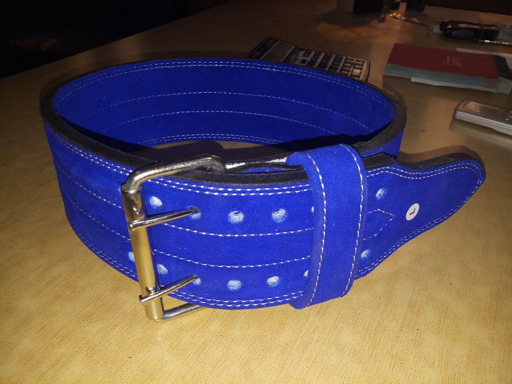 *SALE* 10MM SUEDE Lever belt 85 ONLY, Sports Equipment, Exercise