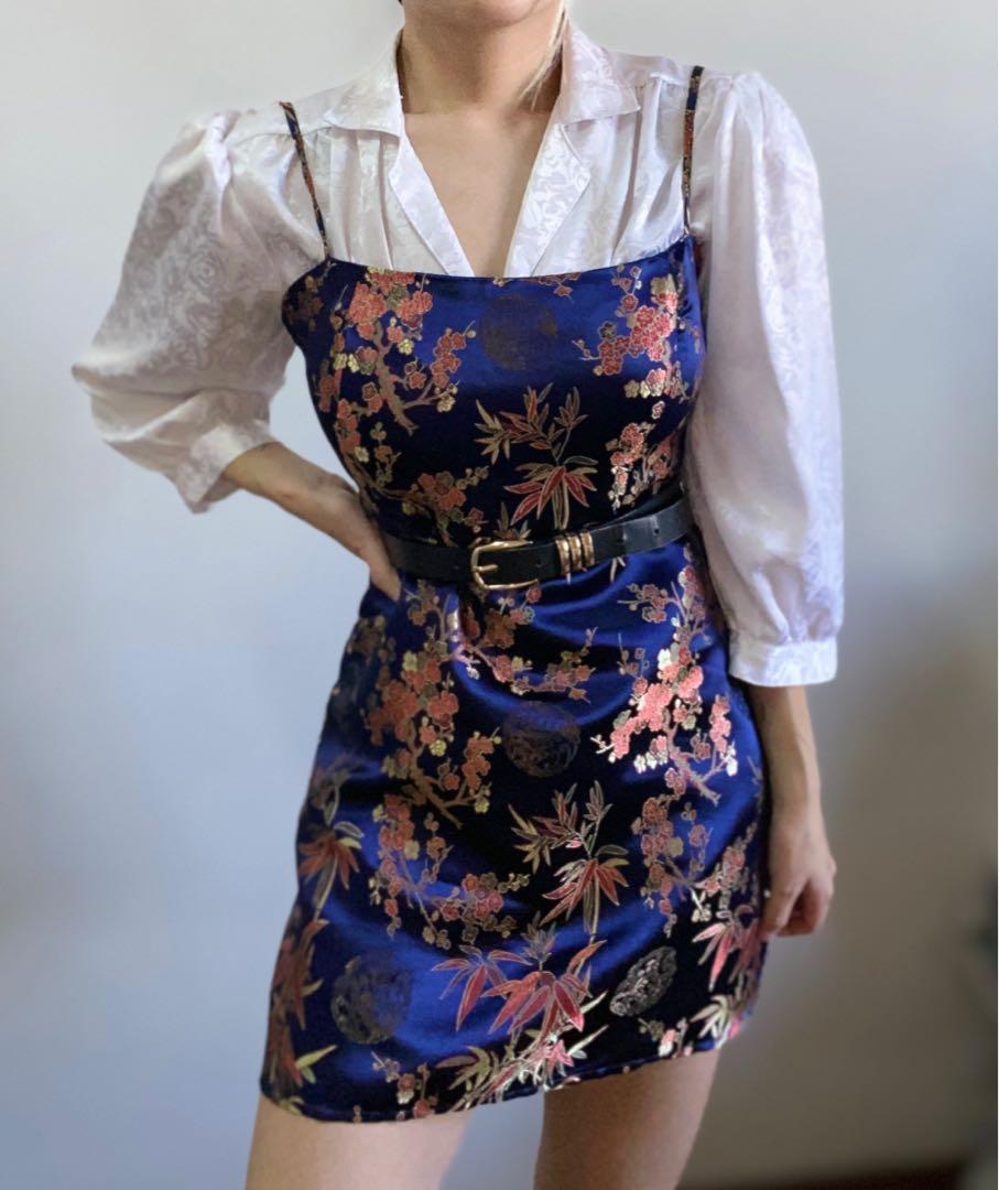 Jacquard oriental dress online