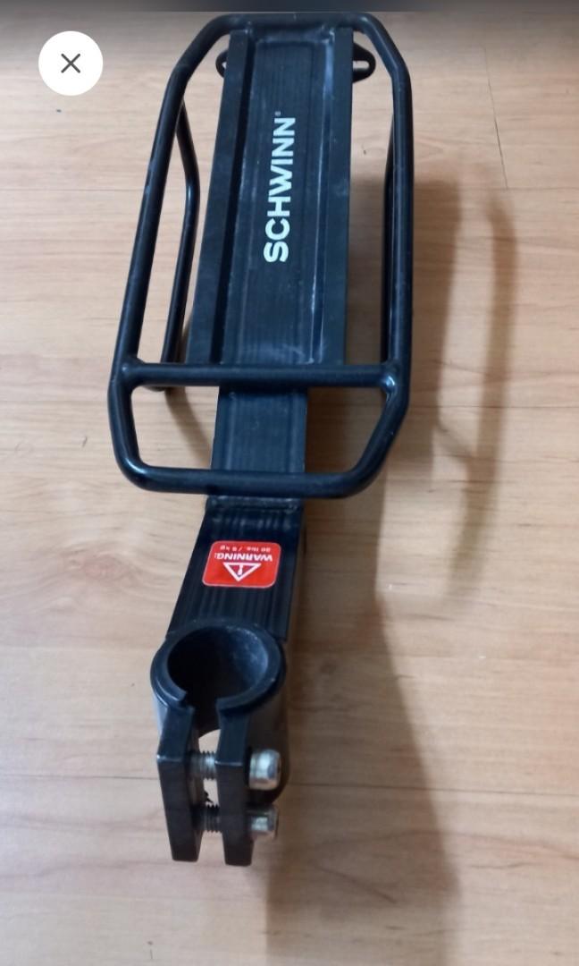 Schwinn seat post rack deals