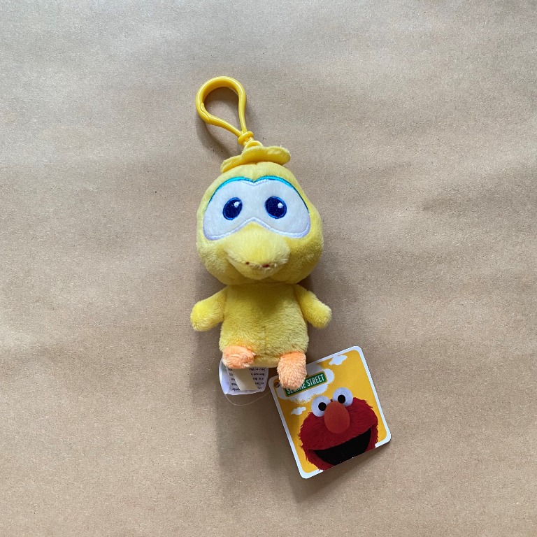 Sesame Street Big Bird Keychain, Hobbies & Toys, Toys & Games on Carousell