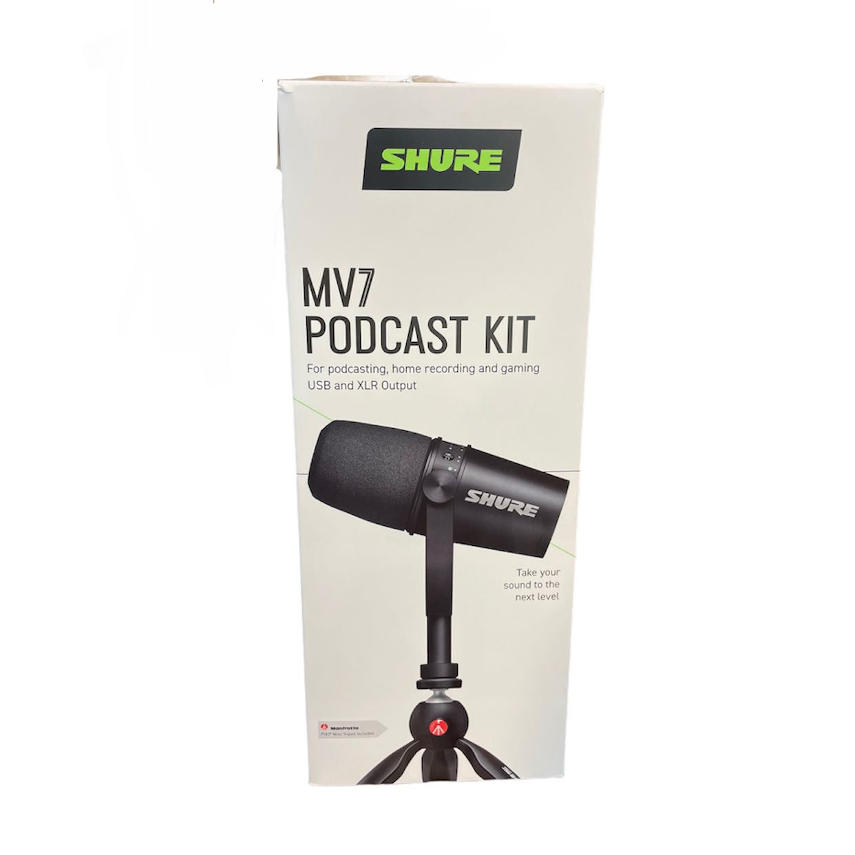 門市全新現貨‼️Shure MV7 Podcast Kit 動圈式麥克風/ USB麥克風