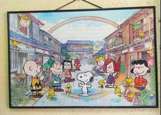 Snoopy 1000pcs. framed puzzle 20X30 malaki