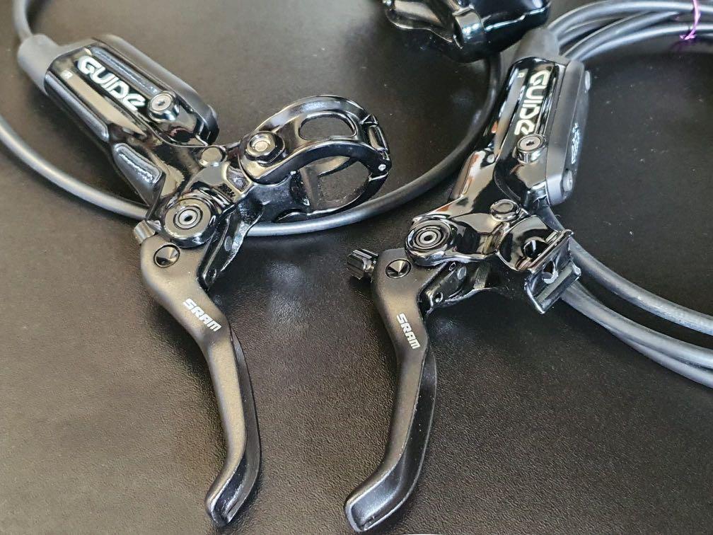 SRAM Guide R Disc Brake Set Sports Equipment Bicycles Parts Parts Accessories on Carousell