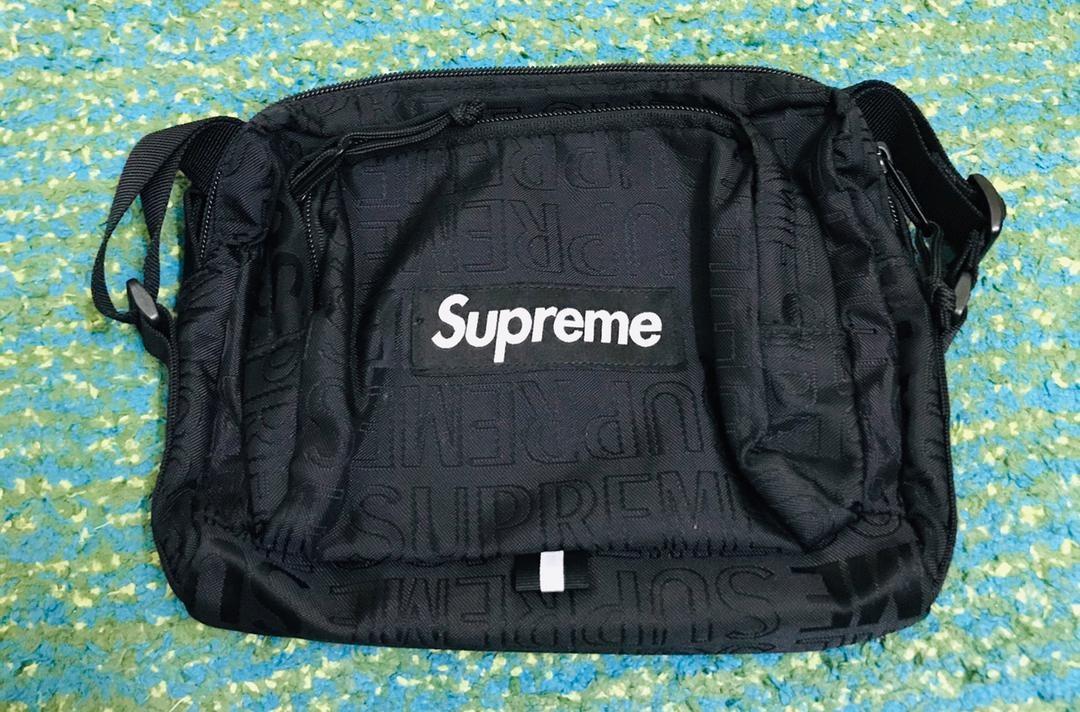 Supreme ss19 shoulder bag black outlet