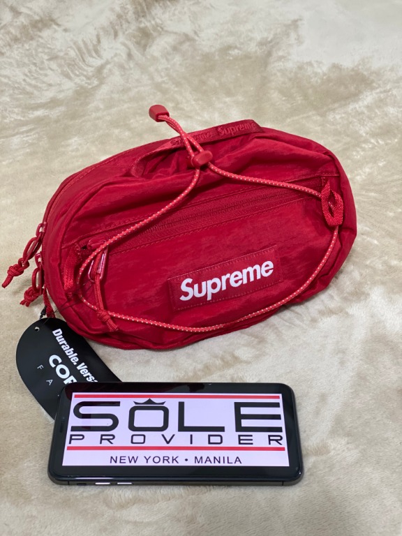 Supreme Waist Bag FW 20 In Red