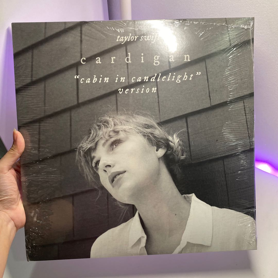Taylor Swift Cardigan Cabin in the Candlelight Version 12” Vinyl, Hobbies & Toys, Music & Media