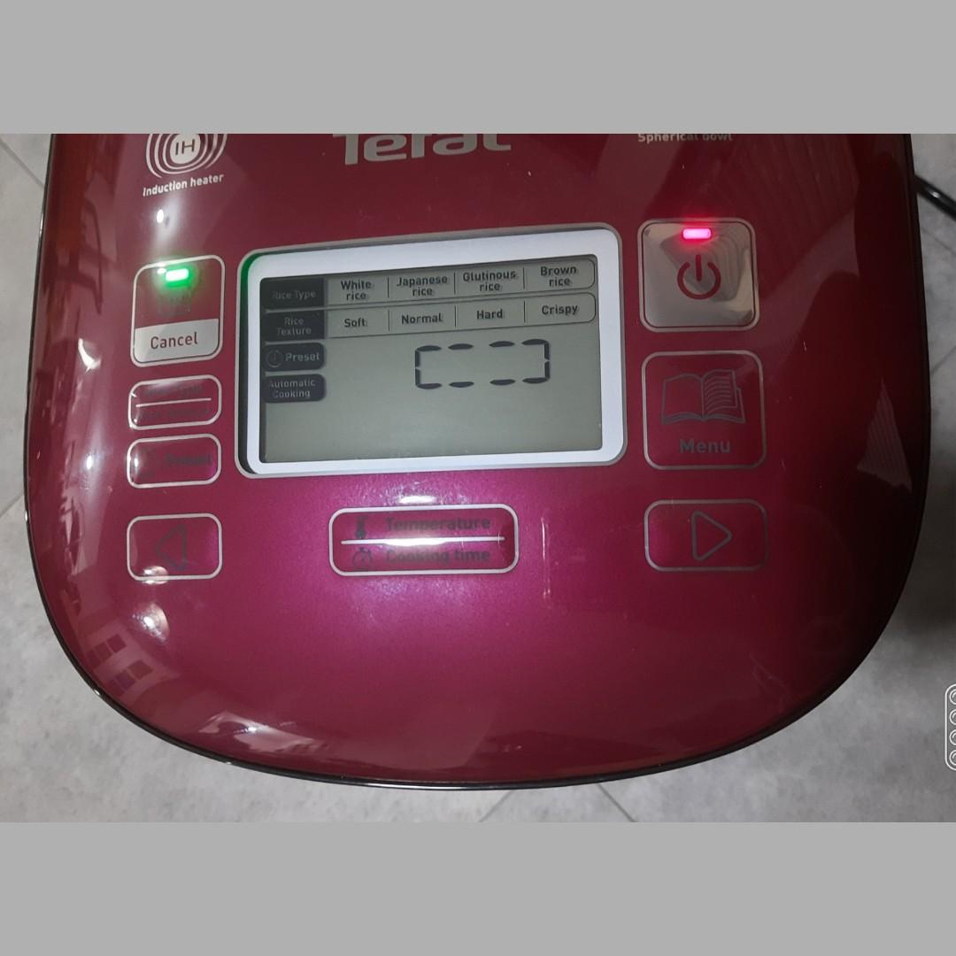 TEFAL RK8055 PRO INDUCTION SPHERICAL POT RICE COOKER 1.8L, TV & Home