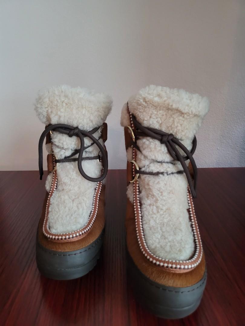 Tory burch snow boots store