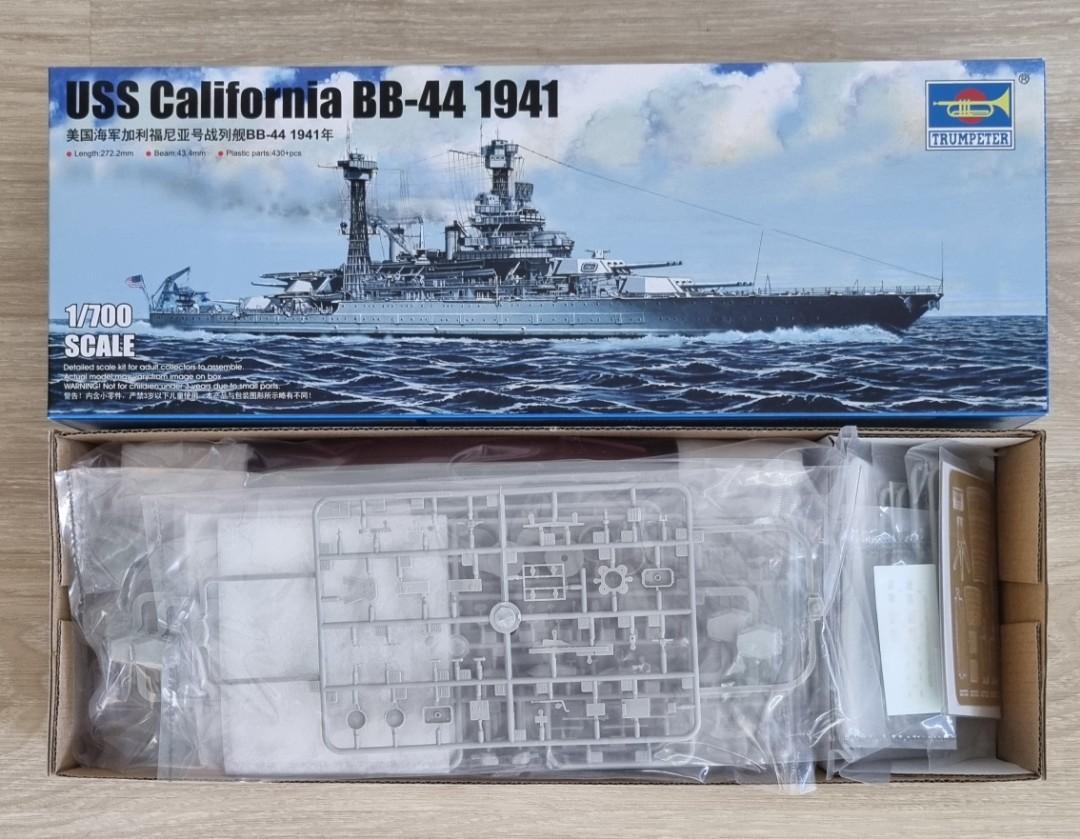 2 x 1/700 US Navy Ship Model kit, Hobbies & Toys, Toys & Games on Carousell