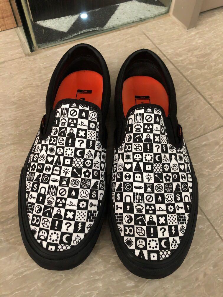 Vans x Cult pro slipon Men s Fashion Footwear Sneakers on Carousell