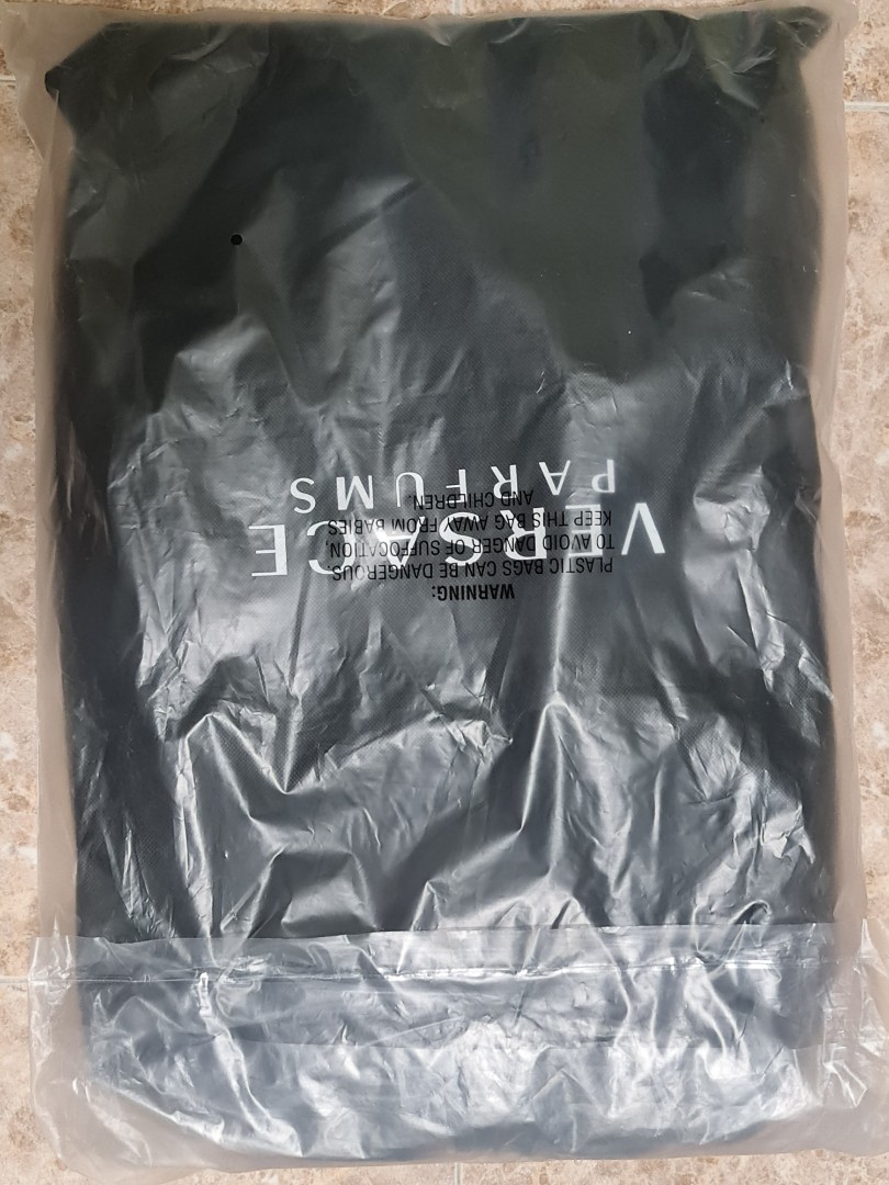 Versace best sale plastic bag