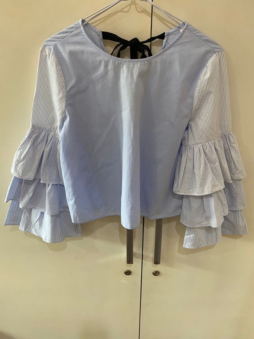 Zara ruffle top Clearance