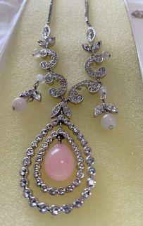 Dior J'Adior Signature Detail Pearl Clasp Closure Star Charm Ladies Elegant  Necklace Low Price Jewelry