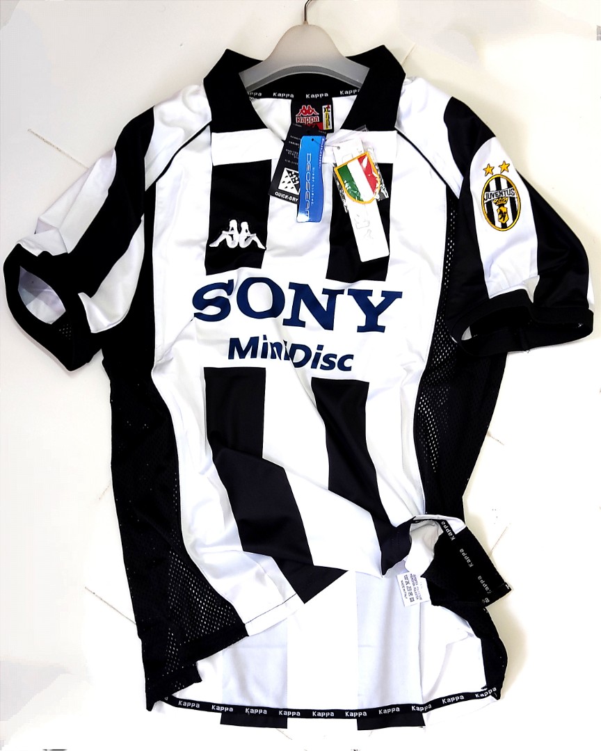 1997 98 Juventus Home Retro Reissued Jersey READY STOCK