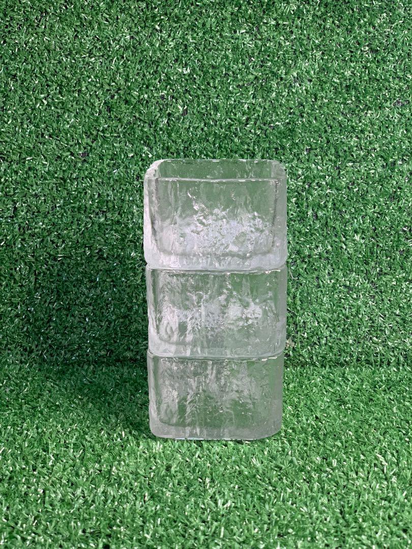 3pc Glass Square Contrainer (Category: Other Kitchenware & Tableware) located in Mandaluyong City. Submitted by isydln (Listing ID 1102264412, Image 3). Description: 3pc Glass Square Container Yours at 270.00 7.5cmx7.5cmx5cm Can double at candle holder .