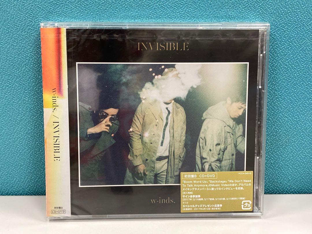 w-inds. ALBUM - INVISIBLE [初回盤B] (CD+DVD) (日版) (2017.03.15