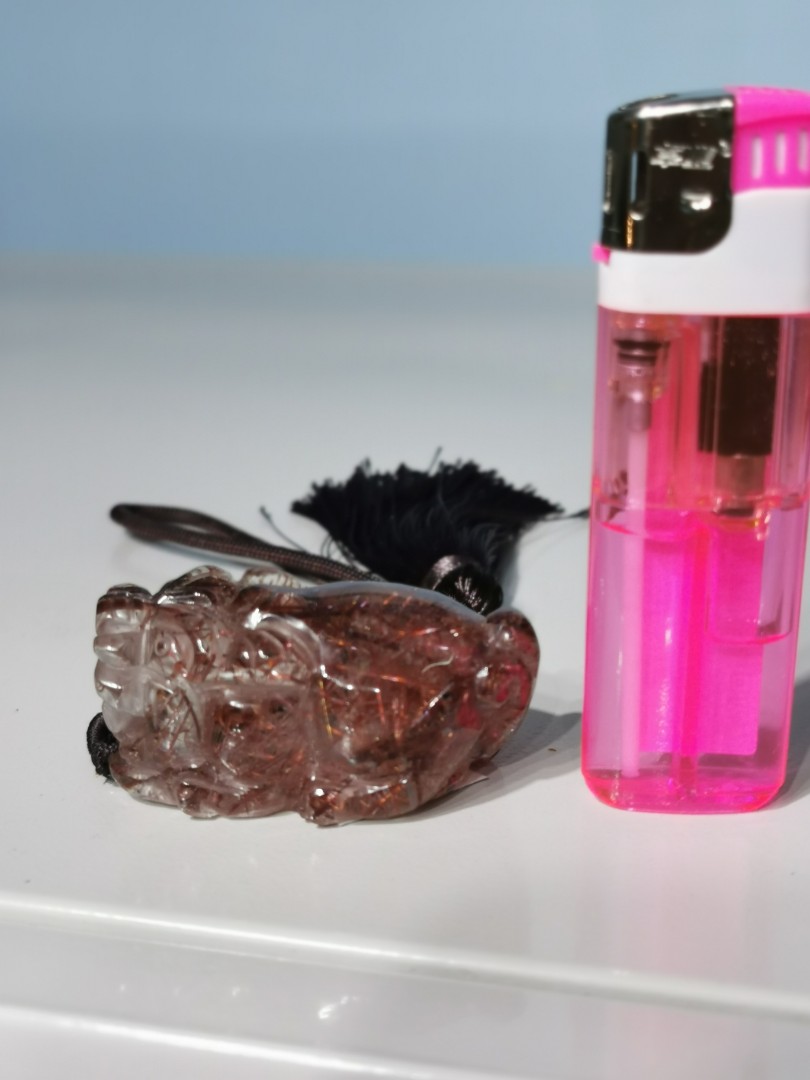 貔貅皮休紅銅髮銅條髮水晶手把件 古董收藏 古董手錶 珠寶 Carousell