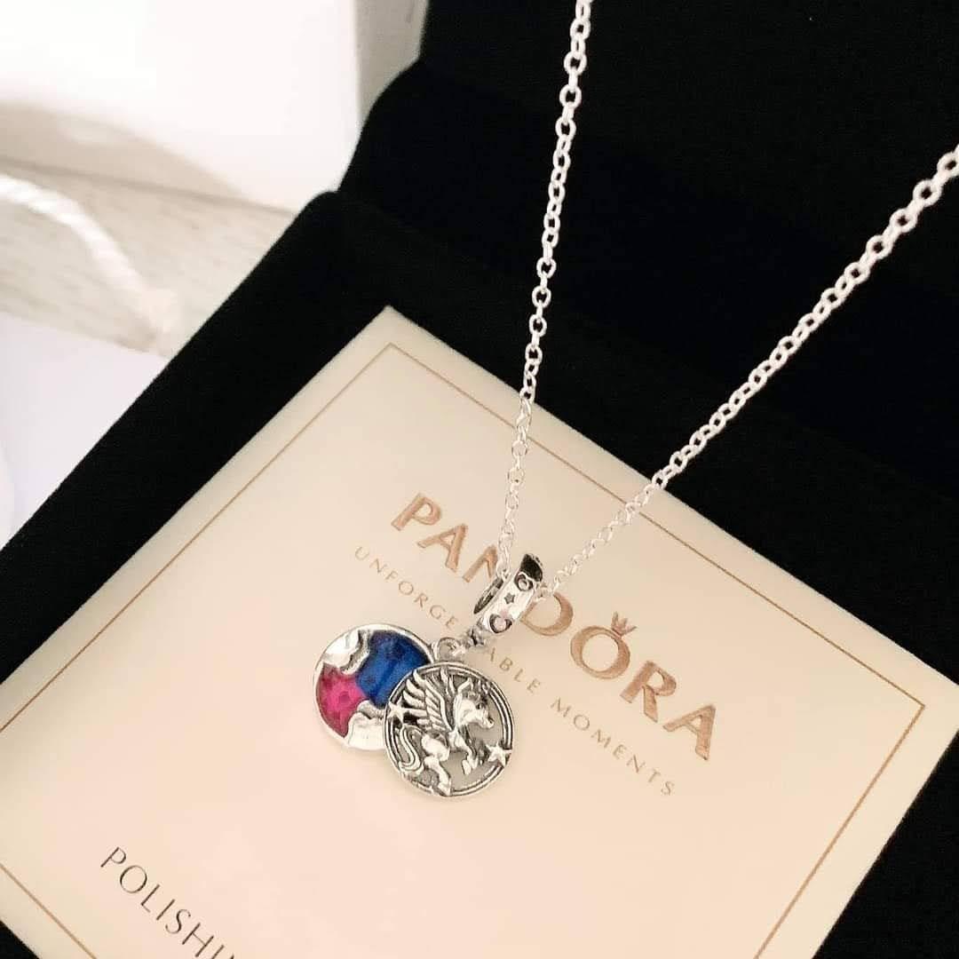Pandora unicorn necklace deals