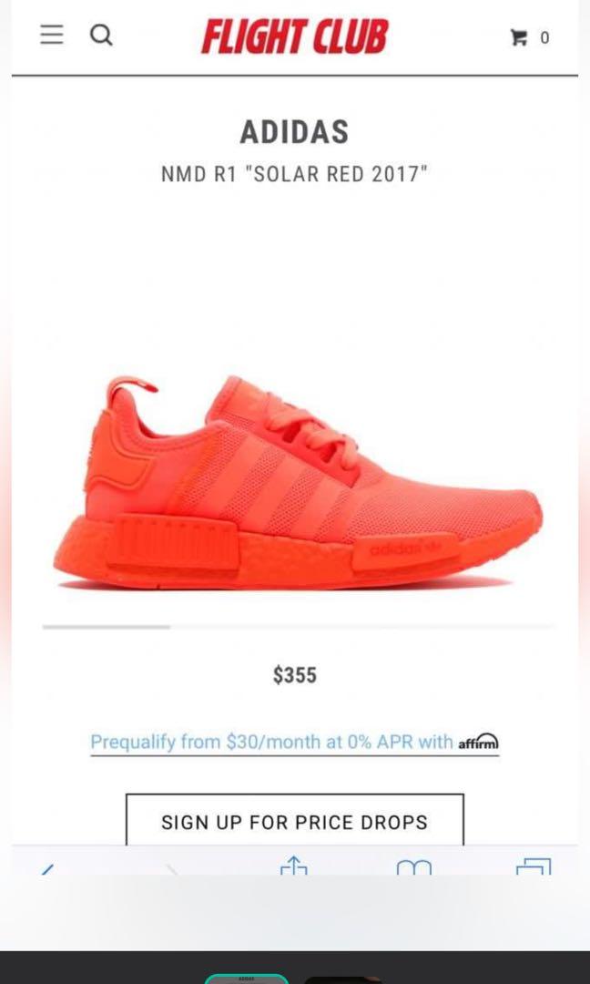 Nmd solar red ราคา online