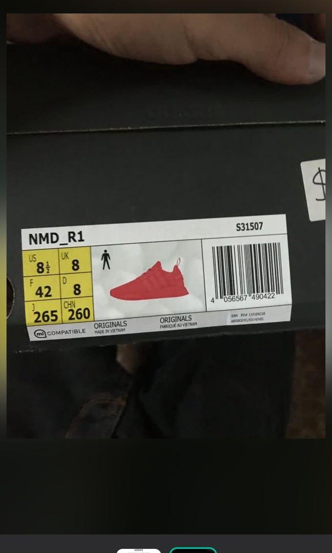 Adidas nmd solar red limited Men s Fashion Footwear Sneakers on