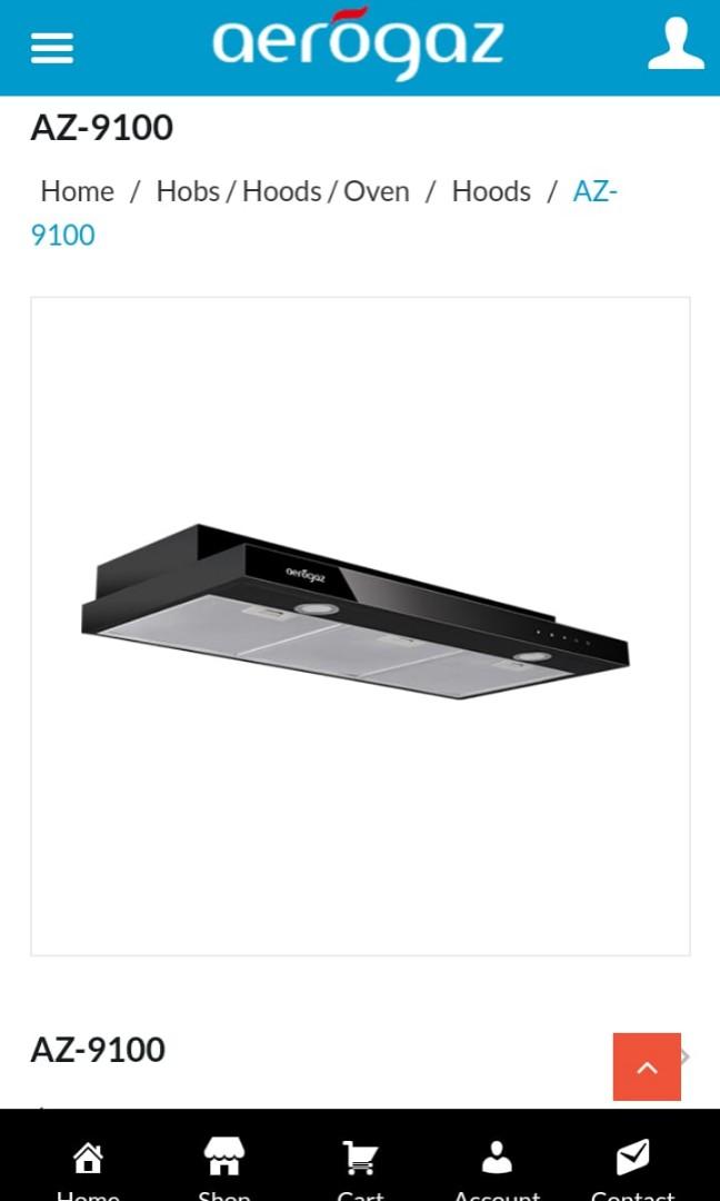 Aerogaz Hob, TV & Home Appliances, Kitchen Appliances, Hobs & Hoods on