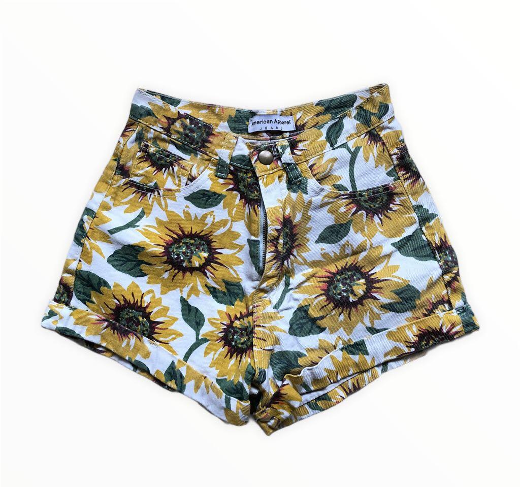 Sunflower shorts american apparel clearance