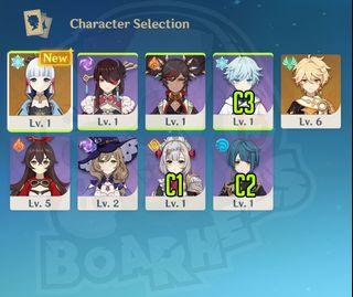 [ASIA]Genshin Impact Starter Account (code: G41/Ayaka)[AR7]