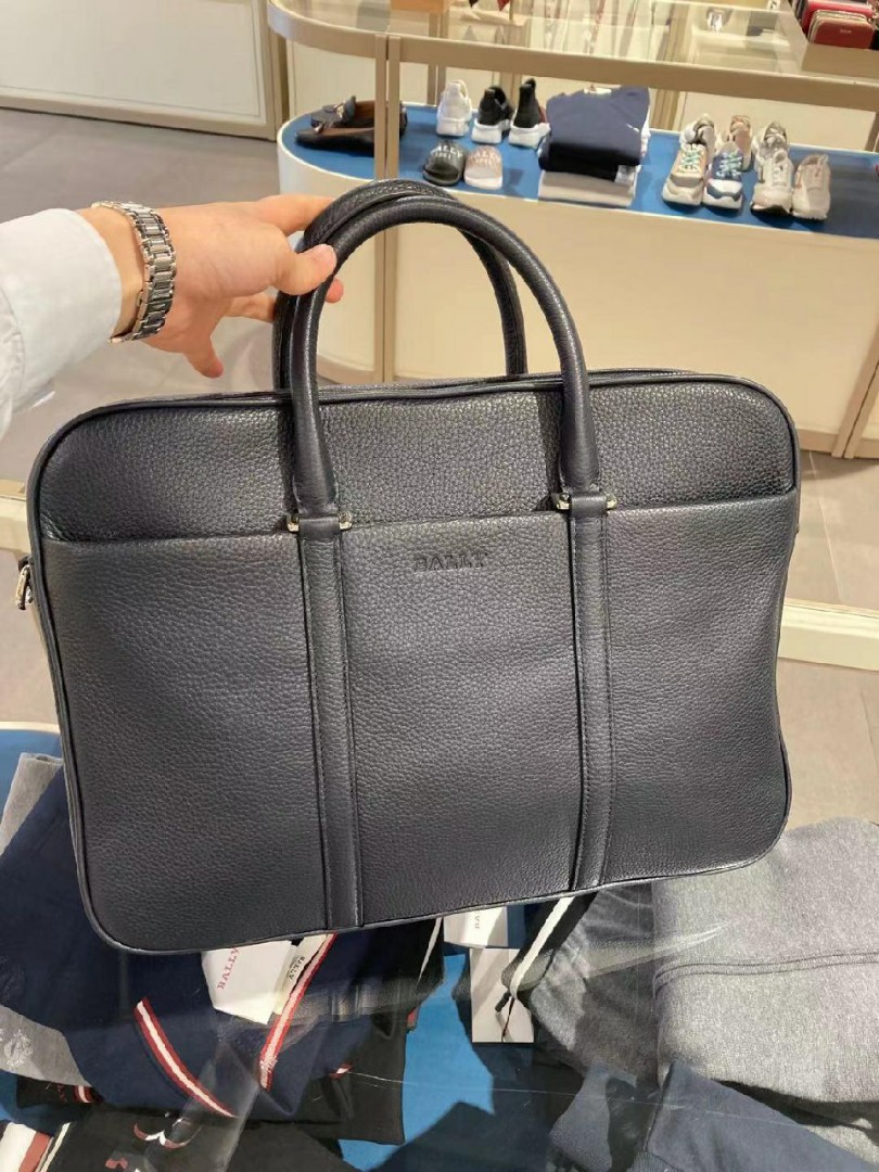 Bally briefcase sale clearance
