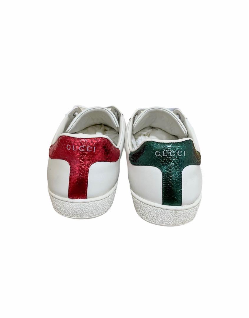 Gucci top snake sneakers