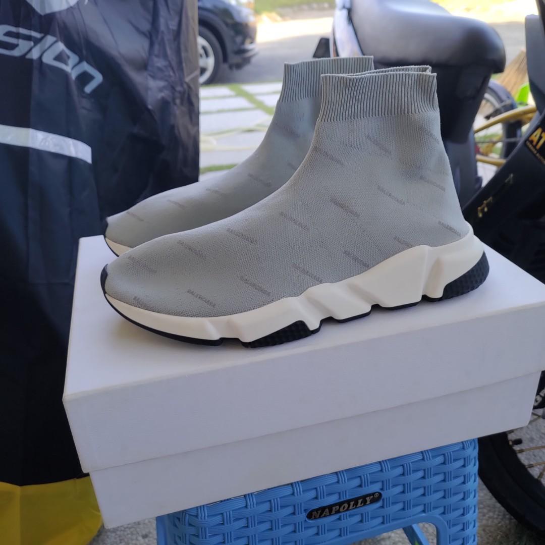 Balenciaga speed shop trainer reflective
