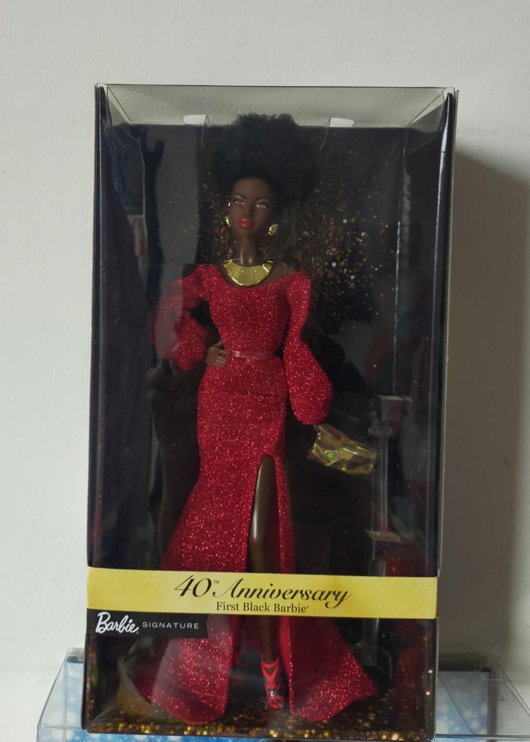 40th anniversary hot sale black barbie 2020