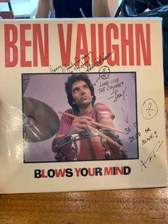 Ben Vaughn Signed Viynl