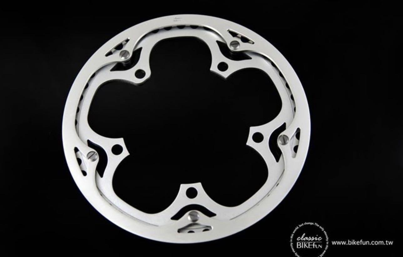 BIKEfun RAD. Chain Ring Protector after 2013 ver. Brompton 銀 Silver ...