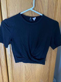 Black Crop Top