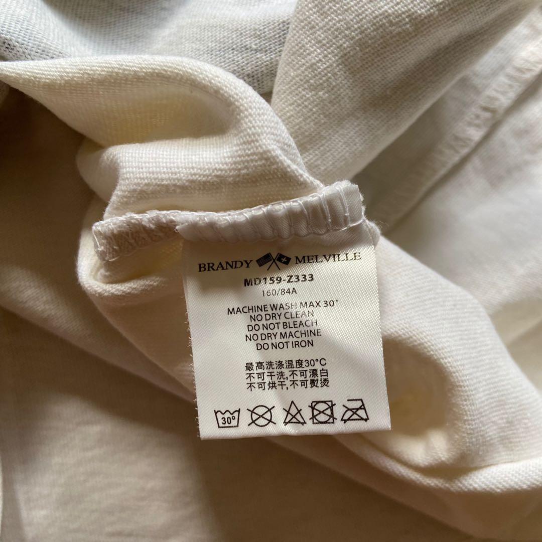 brandy melville white dracula frankenstein hailie top, Women's Fashion