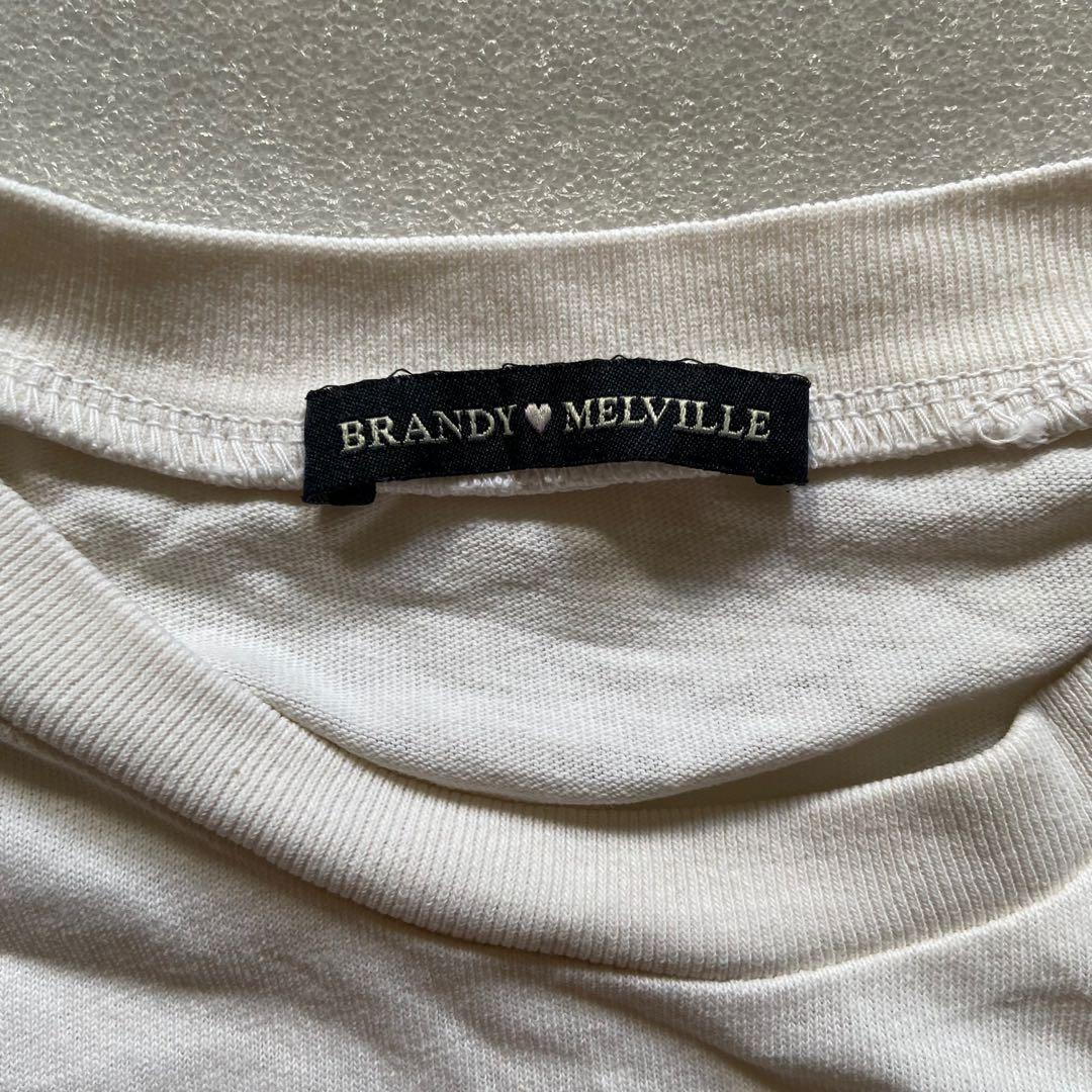 brandy melville white dracula frankenstein hailie top, Women's Fashion