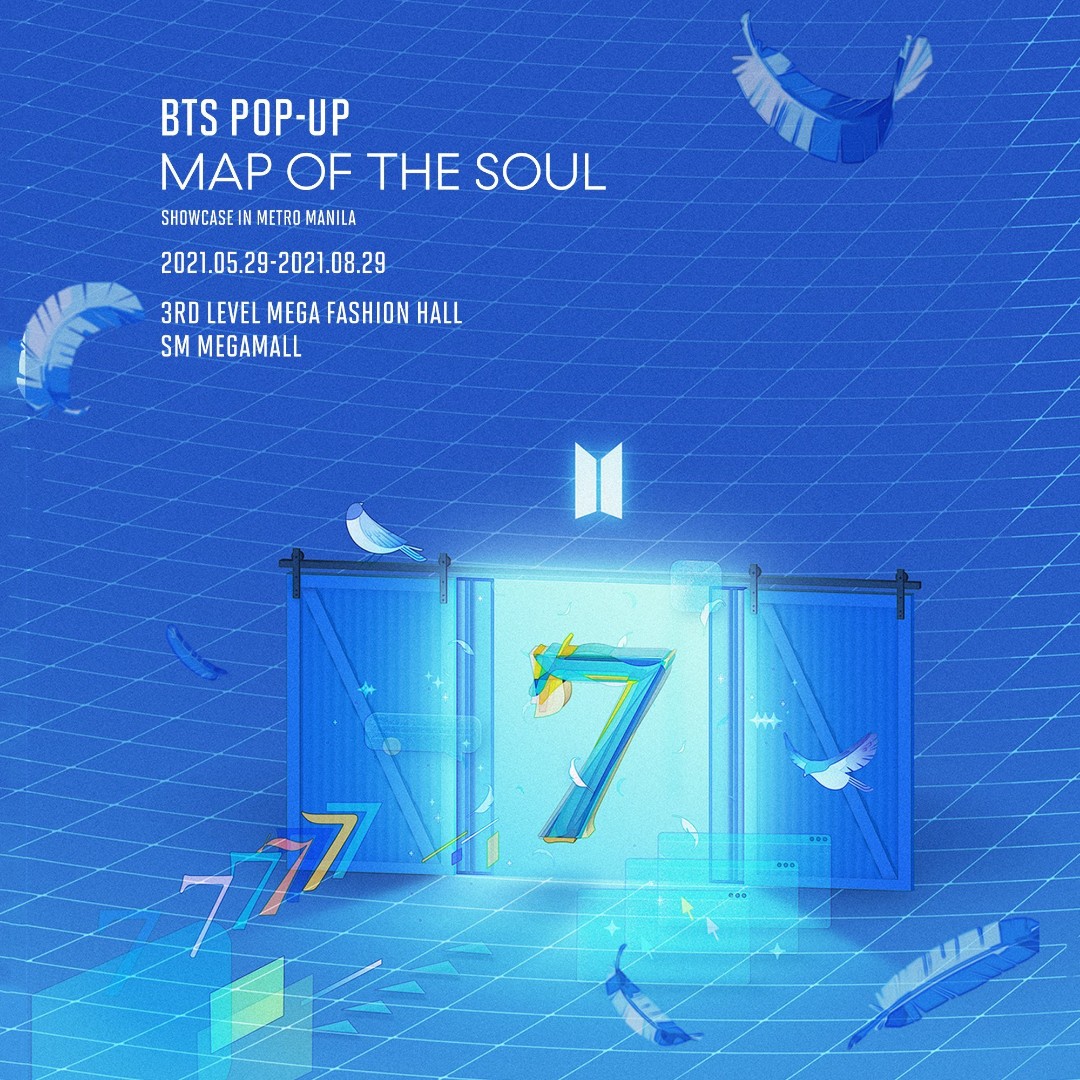 BTS POPUP MAP OF THE SOUL SHOWCASE IN METRO MANILA OFFICIAL MERCH